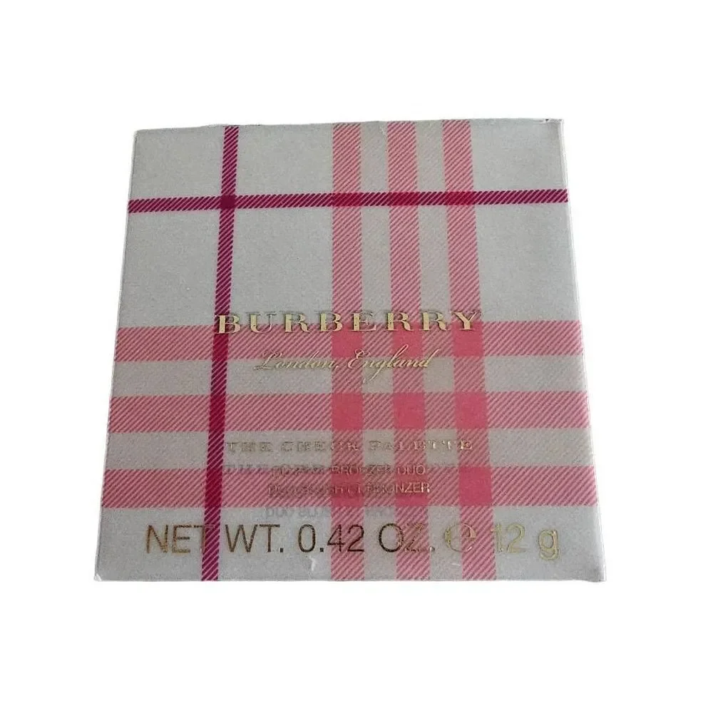 Burberry the check pallette blush & bronzer Duo NIB